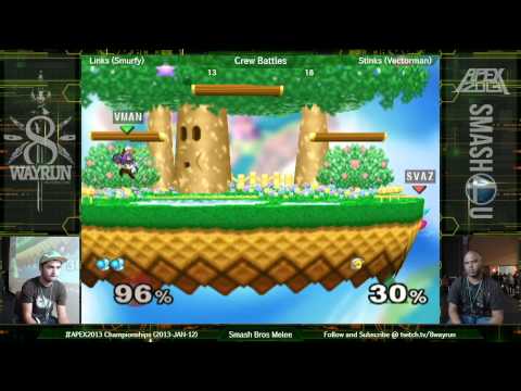 APEX 2013   SSBM Crew   The Links VS The Stinks