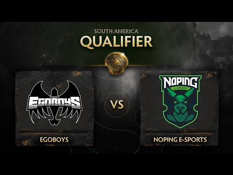 EgoBoys vs NoPing Game 2 - TI10 SA Qualifiers: Lower Bracket R3 w/ Gareth & D2Bowie