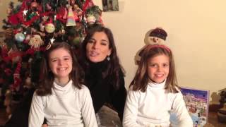 Mensagem de Maria de Vasconcelos e Família para todas as Famílias da Cócegas nos Pés AMIGA