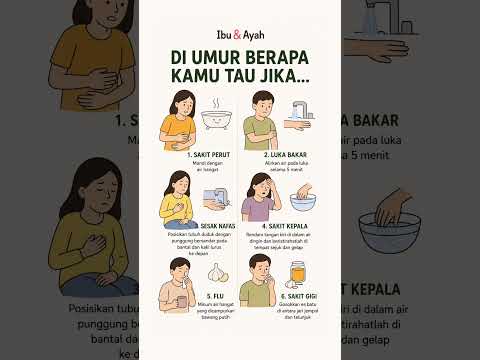 Di Umur Berapa Kamu Tahu Ini? Pertolongan Pertama Alami yang Wajib Semua Orang Tua Tahu #ibudanayah