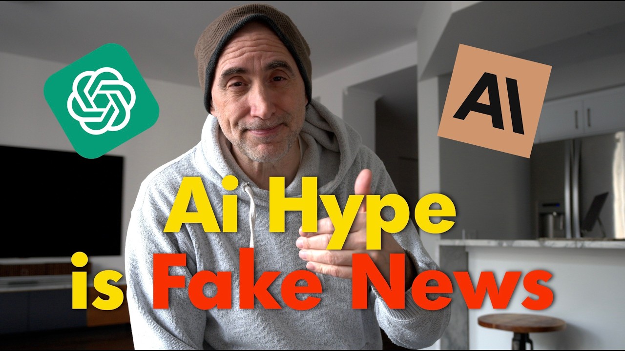 Ai Hype Frightening Developers - it's FAKE NEWS