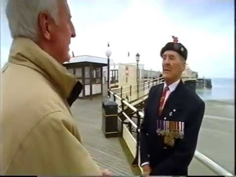 Michael Nicholson interviewing Edwin 'Ted' Hunt