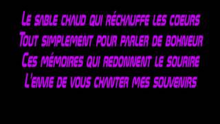 Shy&#39;m femme de couleur Lyrics