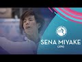Sena Miyake JPN Men Short Program NHK Trophy 2020 GPFigure
