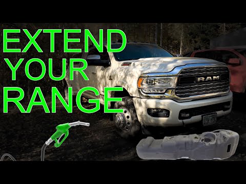 RAM 3500 FUEL TANK UPGRADE: FUEL MILEAGE: EXTENDED RANGE: TITAN XXL FUEL TANKS