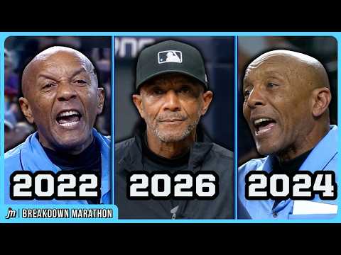 CB Bucknor is a historically bad umpire, a breakdown marathon