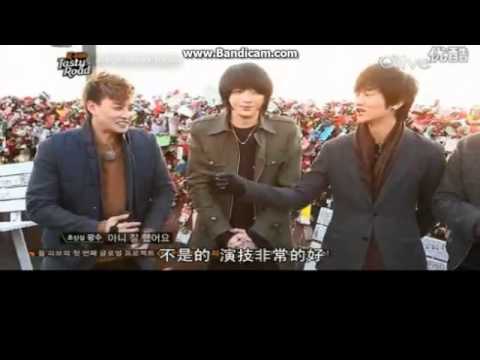 [ENG CAPS] 130129 Supernova & Ukiss Eli want to act with miss A's Suzy.