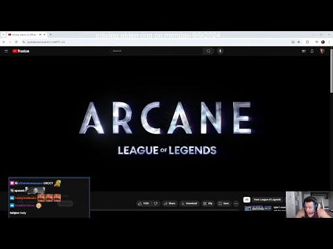 tyler1 reacts to arcane season 2 trailer