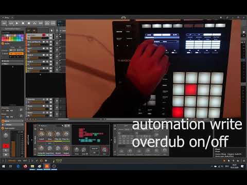 Maschine Mk3 as control surface for Bitwig Studio