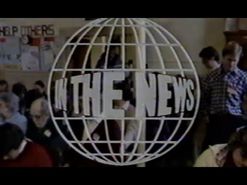 In The News CBS: New England Politics And Lava Information - 1984