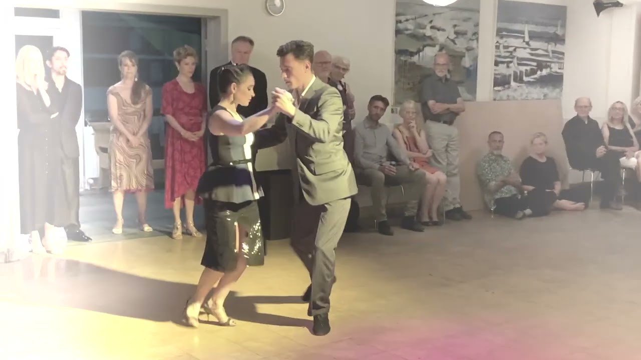Tango show by Anna Sol & German Cuestas, Ojos negros/Anibal Troilo, Denmark 2023