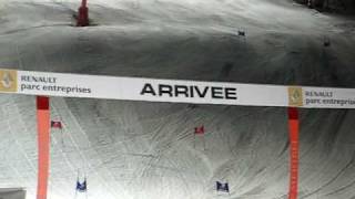 preview picture of video 'AZ slalom Meribel'