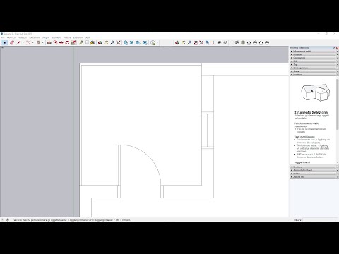 Videocorso Sketchup PRO - 03 - Disegno 2D CAD, Snap o Inferenze, Inserimento Misure Precise, DWG DXF