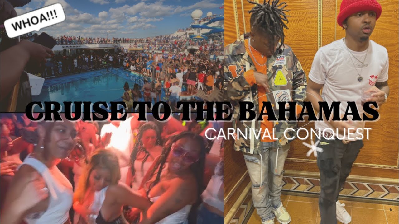 CRUISE VLOG PART 1: CARNIVAL CONQUEST CRUISE TO THE BAHAMAS + LOTS OF DRINKING