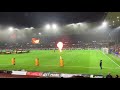 Wolves Vs Man City (3-2) Light show + Players walk out