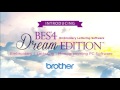 create appliques l brother bes4 dream edition u0026 scanncut 2