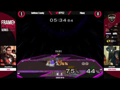 FPS 2 Melee - Flipsy (ICs) vs Selfless | Lucky (Fox) - Losers Top 16