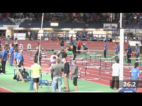 Girls Shuttle Hurdles Section 7 - New Balance Nationals Indoor 2013