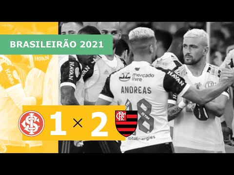 Internacional 1 x 2 Flamengo - Gols - 21/11 - Brasileirão 2021