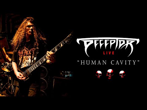 Deceptor - Human Cavity [UNRELEASED SONG] - LIVE PERFORMANCE