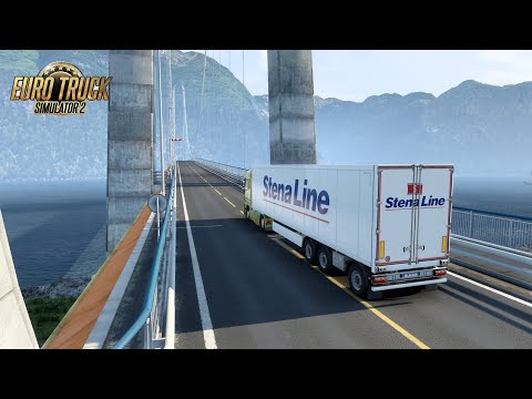Very Scenic Drive to Bergen - Mercedes-Benz Actros MP3 | Euro Truck Simulator 2