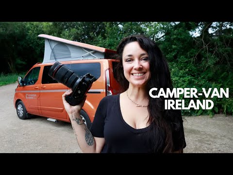 Solo female photographer travels Northern Ireland in a CAMPER-VAN