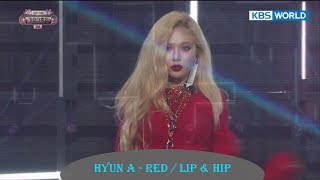 Hyun A - Red / Lip &amp; Hip  [2017 KBS Song Festival | 2017 KBS 가요대축제 / 2017.12.29]