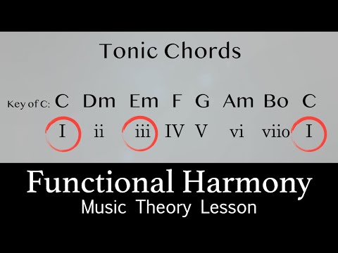 Functional Harmony - Music Theory Lesson