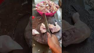 Download lagu How to cut a chicken into 14 pieces #shortvideo #cutchicken mp3