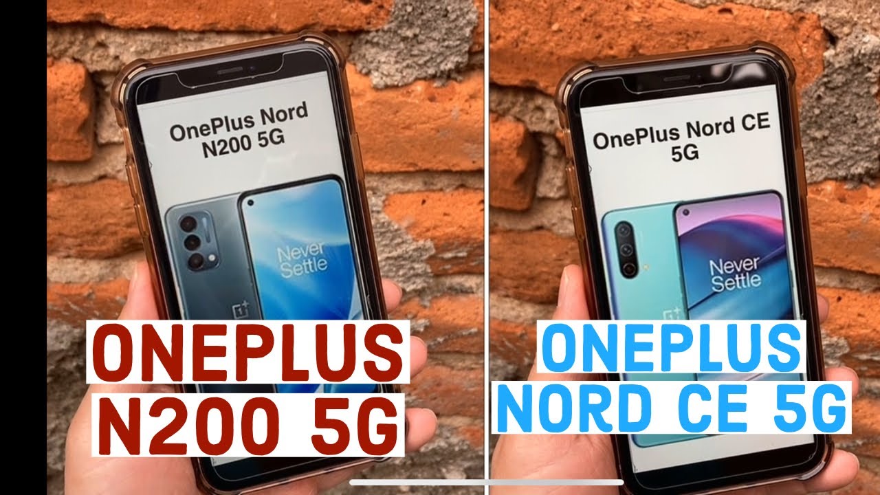 OnePlus Nord N200 5G vs Oneplus Nord CE 5G (2021 review and comparison)