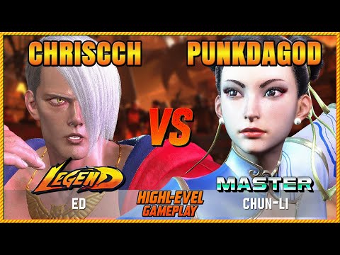 STREET FIGHTER 6 ▰ PUNK (Chun-Li) vs CHRISCCH (ED) ▰ SF6 High Level Gameplay