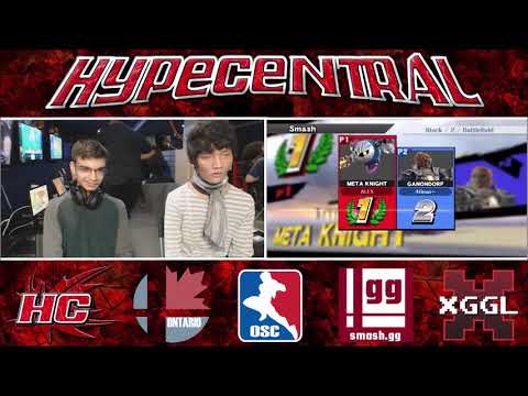 HC83 Smash4 - LSF Bo3: ALEX (Meta Knight) vs Litany (Ganondorf)
