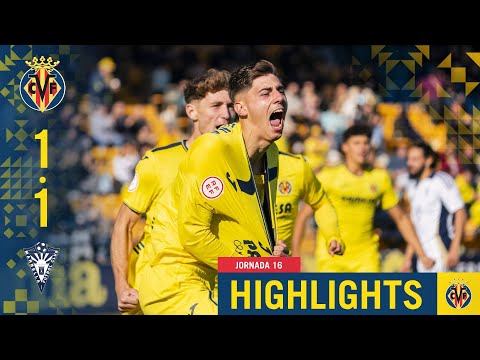 HIGHLIGHTS | VILLARREAL B 1-1 MARBELLA FC | PRIMERA RFEF