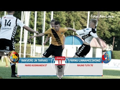 33. voor 2016: Rakvere JK Tarvas - Pärnu Linnameeskond 1:1 (0:0)