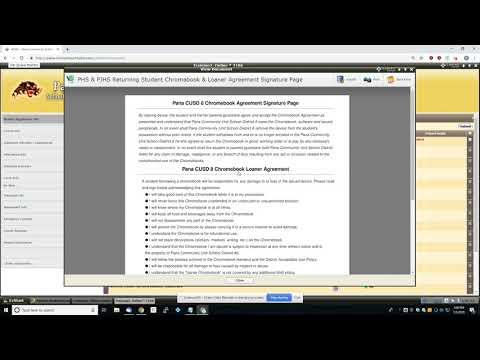 Pana Schools Returning Student Online Registration Tutorial