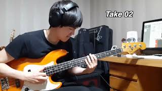 Video thumbnail for Em Slap Bass Line, improvisation Funk Bass. DRAWMER DL241 compressor SoundSample fender jazz Slap by Purple Bass