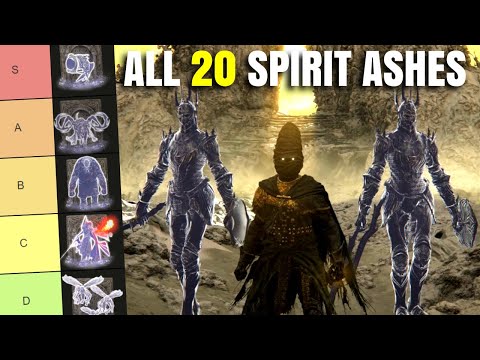 All 20 DLC Spirit Ashes Ranked! (NO SPOILERS) Elden Ring: Shadow of the Erdtree