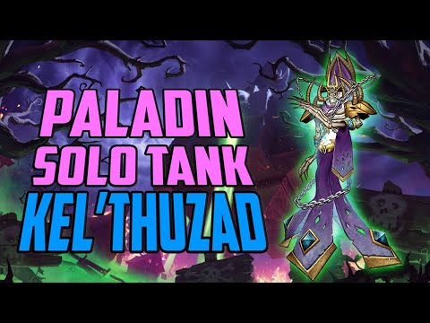 Kel'thuzad 25 Man Solo Tank Prot Paladin POV - WotLK Classic