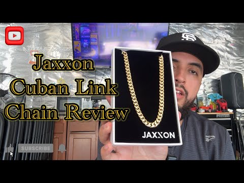 Jaxxon Cuban Link Gold Chain Review
