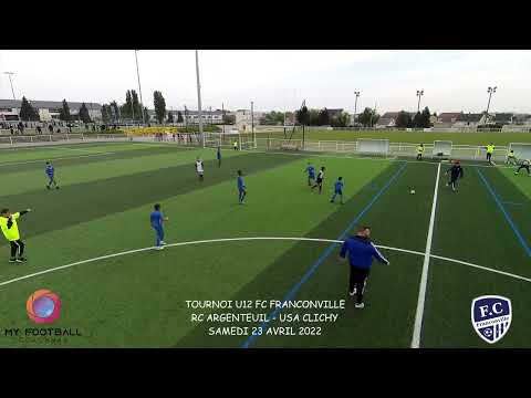 SAMEDI 23 AVRIL TOURNOI FC FRANCONVILLE U12 FC FRANCONVILLE - ES COLOMBIENNE