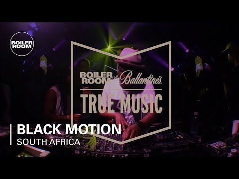Black Motion Boiler Room and Ballantine’s True Music South Africa