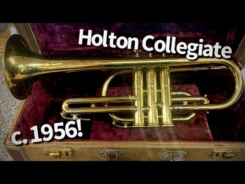 Frank Holton & Co Vintage Collegiate Cornet '60s' Brass image 5