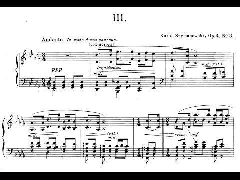 Szymanowski/Duczmal - Etude Op. 4, No. 3 (1902) {orchestrated}