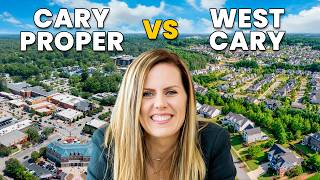 Living in Raleigh's #1 Suburb: Cary NC Proper vs. West Cary