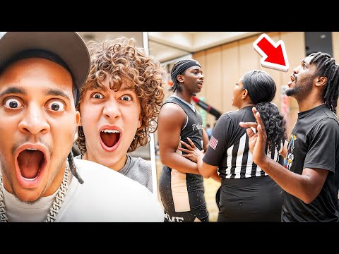 D'AYDRIAN ALMOST FOUGHT AN AAU PLAYER DURING THIS HEATED GAME!