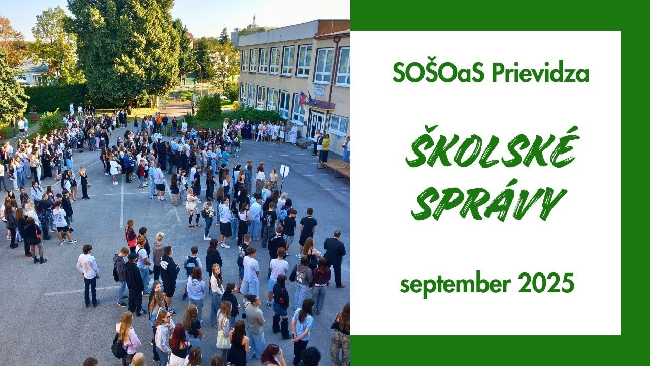 Školské správy - september 2025