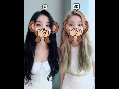 170827 D.ana & Nahyun - Instagram Video