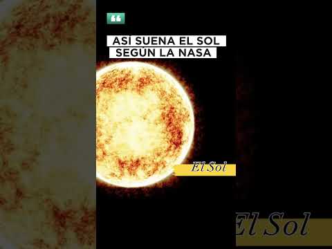 ASÍ SUENA EL SOL SONIDOS DEL UNIVERSO CAPTADOS POR LA NASA