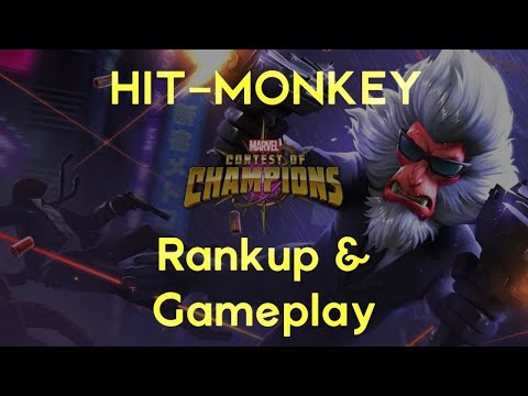 Rank 5 Hit Monkey | Rank Up and Gameplay - Marvel Contest of Champions