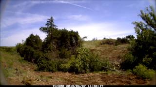 Canyon clean out John Deere 333D, Turbo saw [HD]